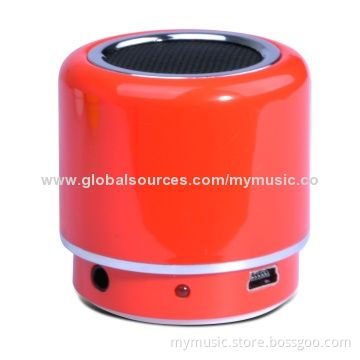 Cute-shaped Wireless Mini Speaker, Measures 45.5 x 47mm, Made of ABS Material